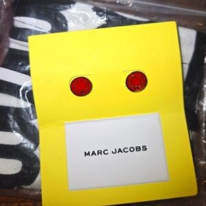 COPY - Marc Jacobs Red Stud Earrings